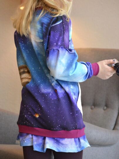 Schnittmuster Girly Sweater Robin (Gr. 80–176)