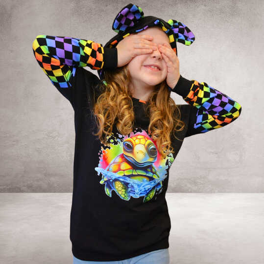 Schnittmuster Girly Sweater Robin (Gr. 80–176)