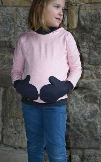 Schnittmuster Girly Sweater Robin (Gr. 80–176)
