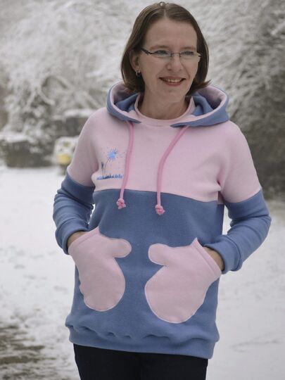 Schnittmuster Girly Sweater Robin (Gr. 80–176)