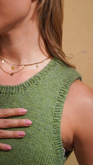 Tanktop stricken mit Videoanleitung