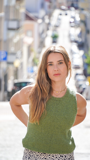 Tanktop stricken mit Videoanleitung