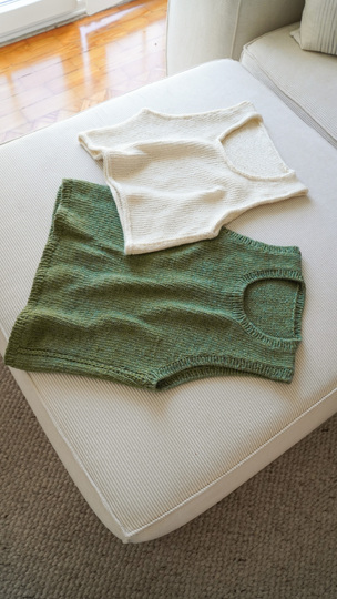 Tanktop stricken mit Videoanleitung