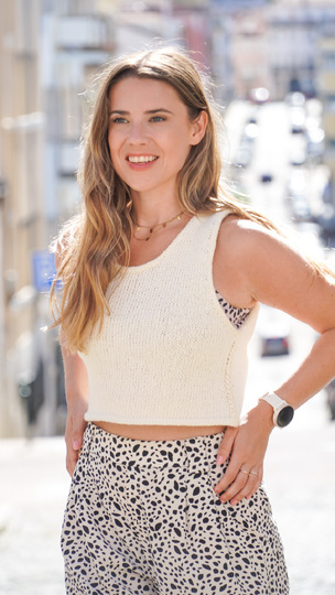 Tanktop stricken mit Videoanleitung