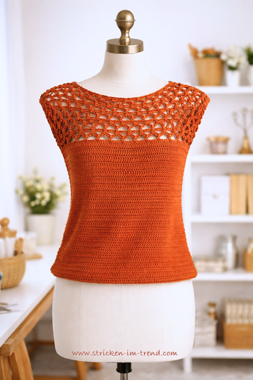 Crochet Summer Top Pattern | Airy Ladies' Top | Crochet Top MonteNegro #3