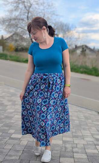 Schnittmuster Ebook Rock  VALENTANO Gr. 34-54