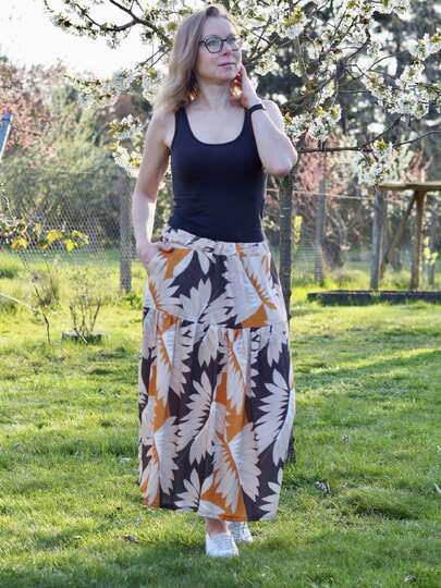 Schnittmuster Ebook Rock  VALENTANO Gr. 34-54