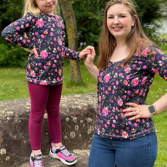 Schnittmuster Basic-Shirt Baila (Gr. 32–46)