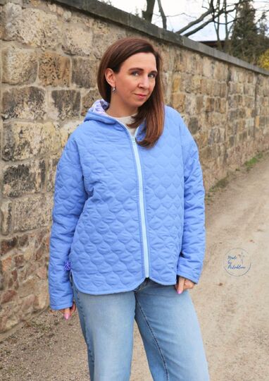 Steppjacke Damen– Schnittmuster – Skara - eBook - E169