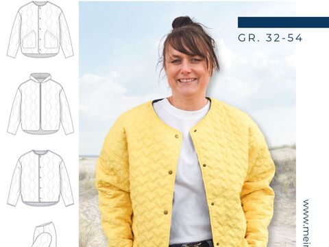 Steppjacke Damen– Schnittmuster – Skara - eBook - E169