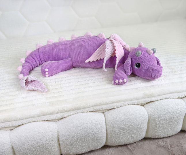Crochet pattern: Snuggle dragon