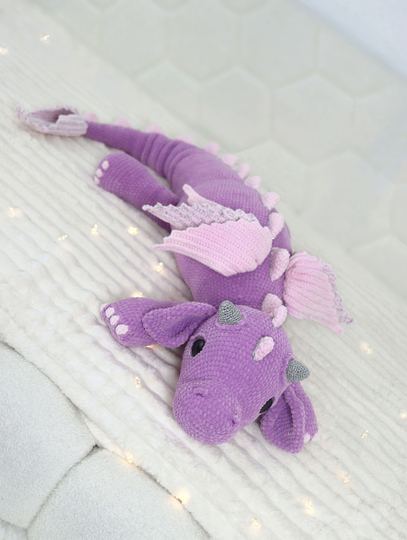 Crochet pattern: Snuggle dragon
