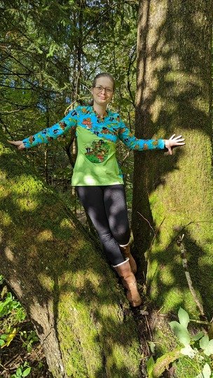 Schnittmuster Shirt Fran für Damen (Gr. 32–46)