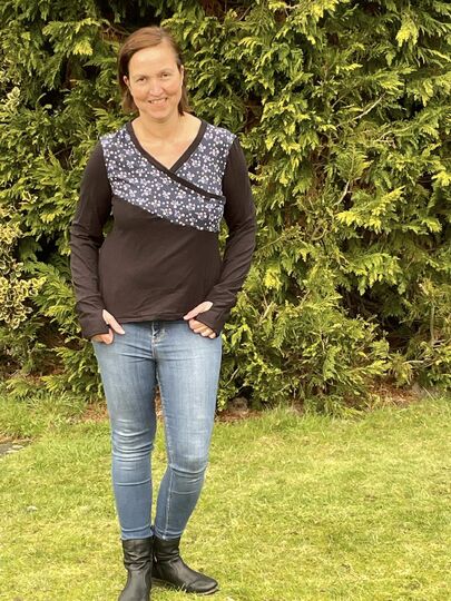 Schnittmuster Shirt Fran für Damen (Gr. 32–46)