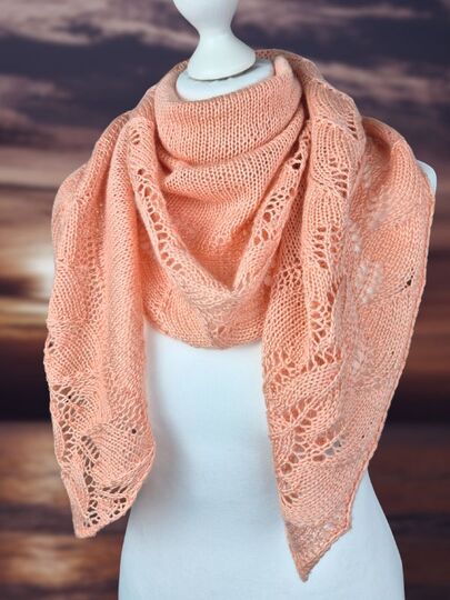 Strickanleitung Sunset Arc