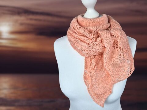 Strickanleitung Sunset Arc