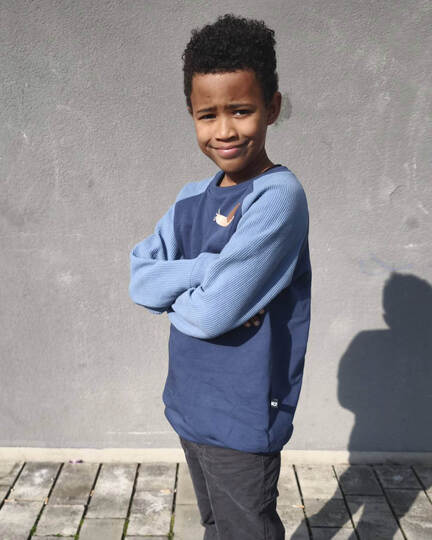 Raglanpulli RUNA KIDS | Nähanleitung und Schnittmuster | 110-164 | 3 Weiten