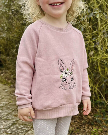 Raglanpulli RUNA KIDS | Nähanleitung und Schnittmuster | 110-164 | 3 Weiten