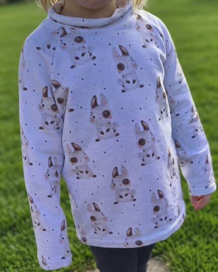 Raglanpulli RUNA MINI | Nähanleitung und Schnittmuster | 50-104 | 3 Weiten