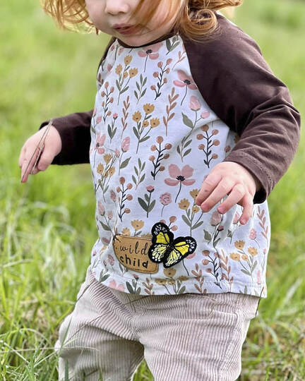 Raglanpulli RUNA MINI | Nähanleitung und Schnittmuster | 50-104 | 3 Weiten