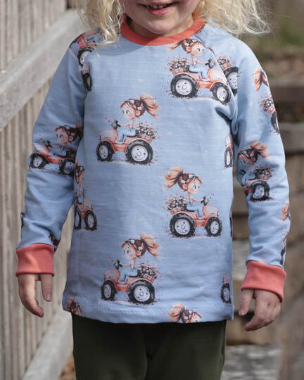 Raglanpulli RUNA MINI | Nähanleitung und Schnittmuster | 50-104 | 3 Weiten