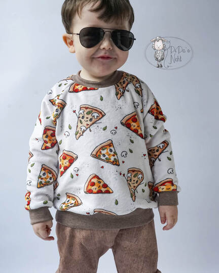 Raglanpulli RUNA MINI | Nähanleitung und Schnittmuster | 50-104 | 3 Weiten