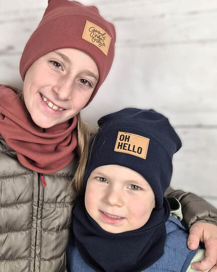 Hipster BEANIE & LOOP | KU 34-60 | Nähanleitung und Schnittmuster