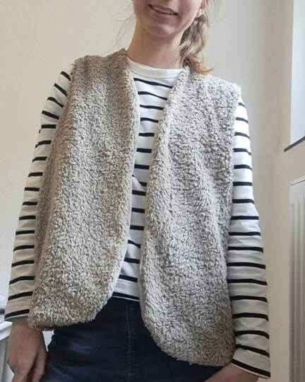 Weste FRU YLVA | Nähanleitung und Schnittmuster | 32-58