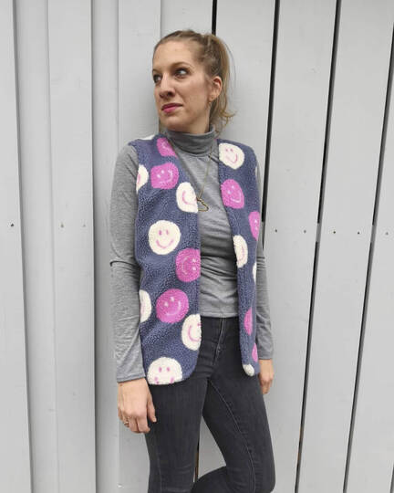 Weste FRU YLVA | Nähanleitung und Schnittmuster | 32-58