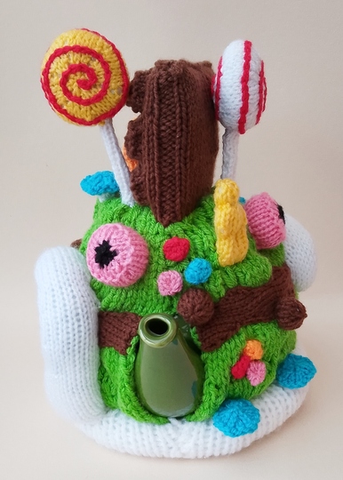 TeaCosyFolk's Candy Wonderland Tea Cosy Knitting Pattern
