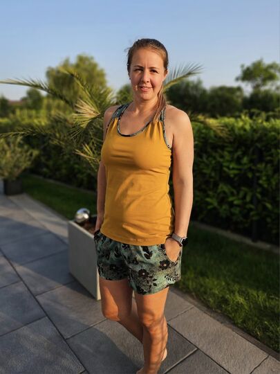 Schnittmuster Rebecca – Damen-Top mit Racerback (Gr. 32–52)