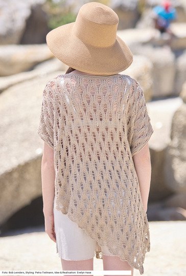 Shirt mit Ajourmuster