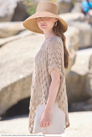 Shirt mit Ajourmuster