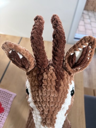 Häkelanleitung Gazelle Mirabelle