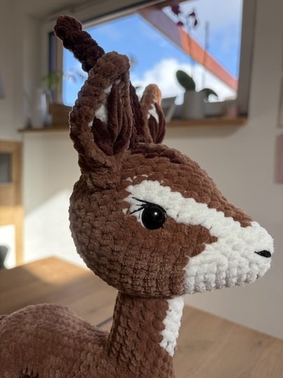 Häkelanleitung Gazelle Mirabelle