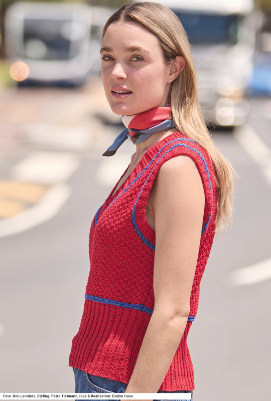 Pullunder im Schachbrettmuster - Bild 3