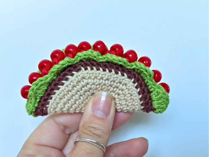Taco Fidget Toy Click-Clack, Anti Stress Spielzeug, Kawaii Fidget No Sew
