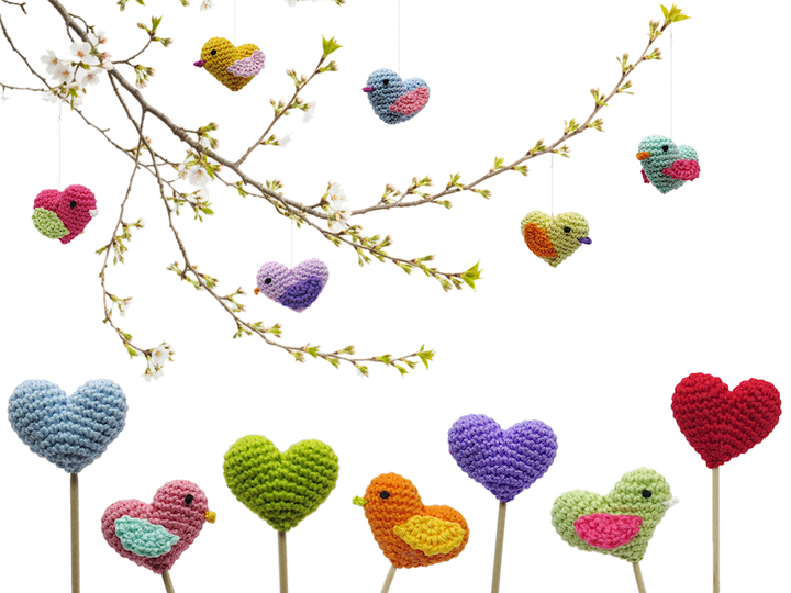 Little Heart Birdy - Crochet Pattern