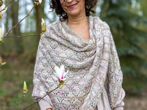 Anleitung Verblümt Tuch