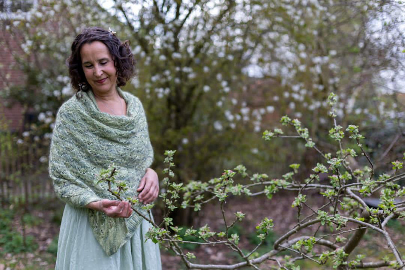 Anleitung Verblümt Tuch