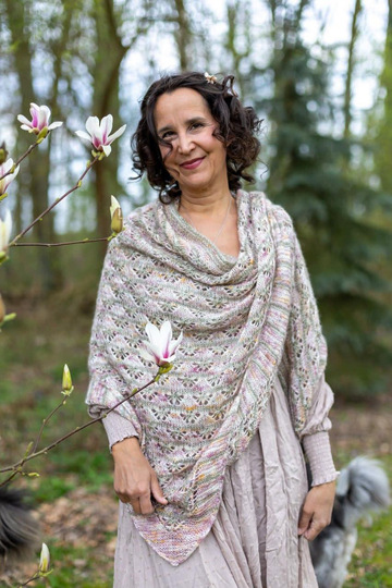 Anleitung Verblümt Tuch