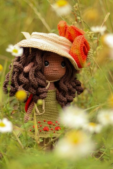 Mona Mohn Blumenfee Häkelanleitung