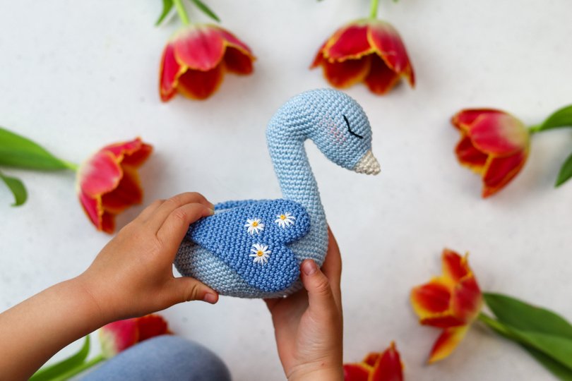 Babyschwan Häkelanleitung