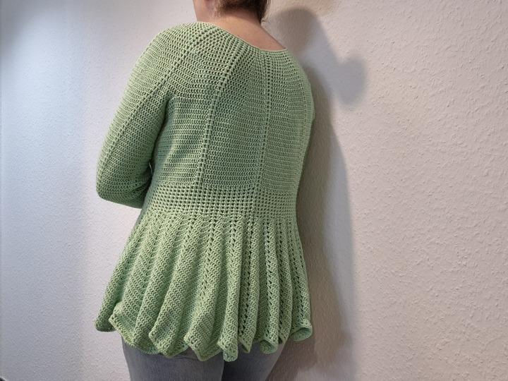 Häkelanleitung Tunika oder Crop-Pulli Kryss