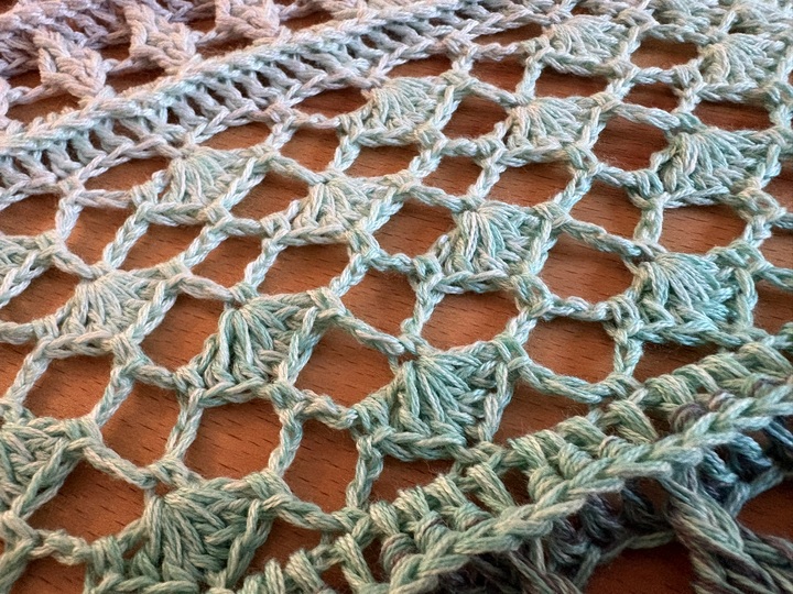 Crochet Pattern Tablecloth "Eudora" - Pattern in 3 Sizes