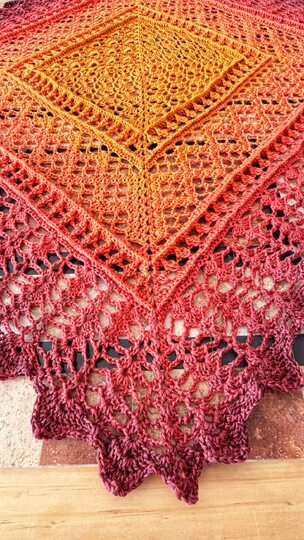 Crochet Pattern Tablecloth "Eudora" - Pattern in 3 Sizes