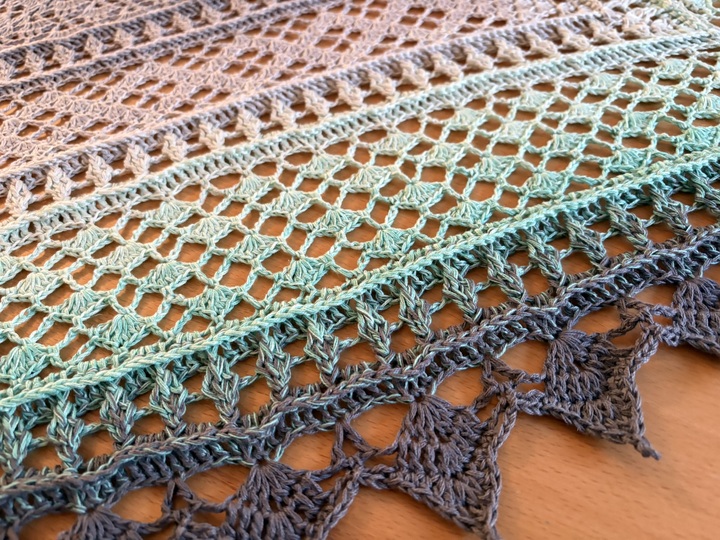 Crochet Pattern Tablecloth "Eudora" - Pattern in 3 Sizes