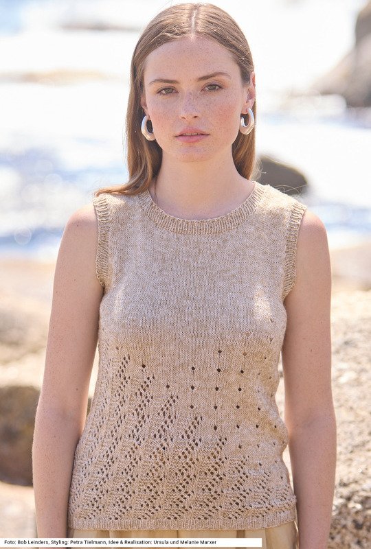 Top mit schräger Mustereinteilung - Bild 4