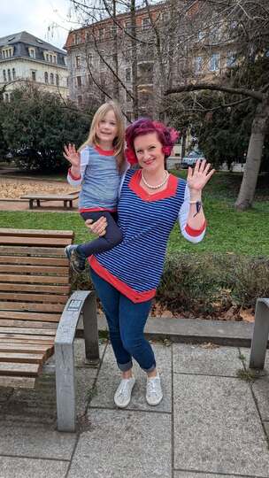 Schnittmuster Malina Damen – Shirt, Longshirt & Kleid (Gr. 32–48)