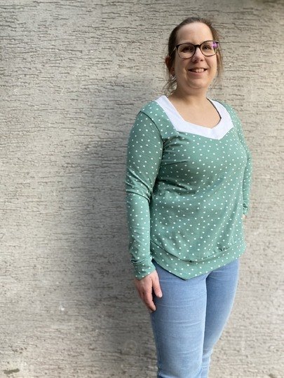 Schnittmuster Malina Damen – Shirt, Longshirt & Kleid (Gr. 32–48)